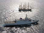 nave scuola palinuro e Comandante Borsini