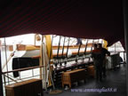 ponte coperta nave scuola Palinuro a Venezia