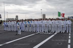 cambio comando nave giuseppe garibaldi