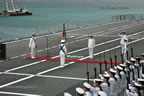 cambio comando nave giuseppe garibaldi