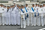 cambio comando nave giuseppe garibaldi