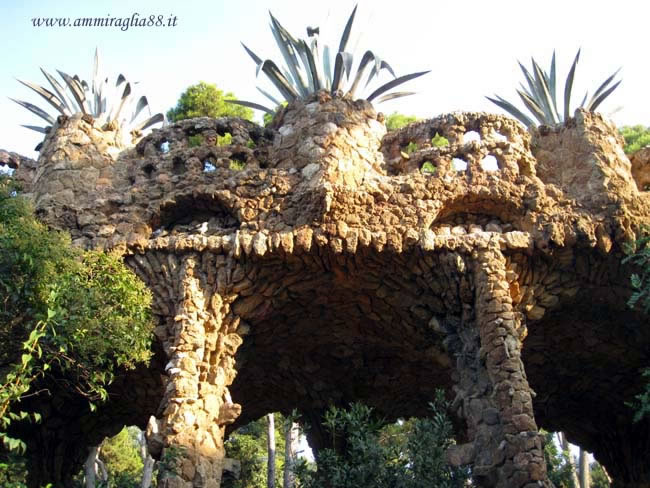Barcellona - parc Guelle, casa di Gaudì