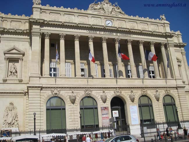 Marsiglia - il palazzo della Camera di Commercio