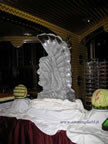 sculture con ghiaccio indiano