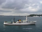 battello nel porto di Istanbul