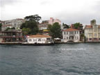 case lungo il Bosforo Istanbul Turchia