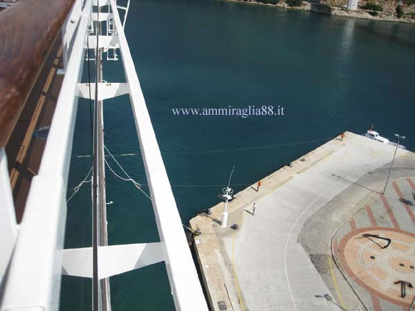 ormeggio in porto a dubrovnik in Croazia
