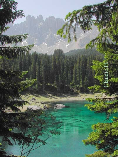 Trentino Alto Adige Lago di Carezza Latemar