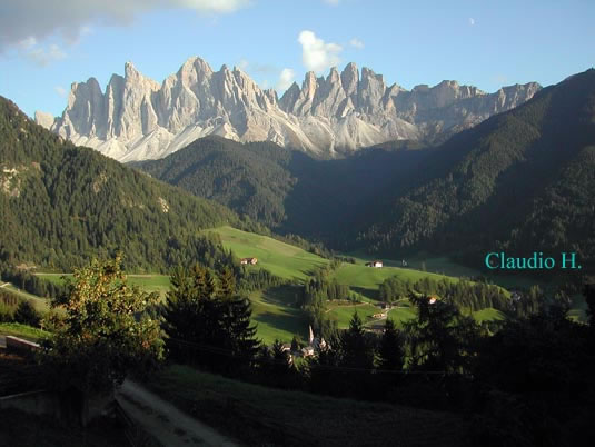 Trentino Alto Adige gruppo delle Odle