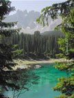 Trentino Alto Adige Lago di Carezza e il Latemar