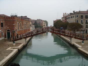 ponte Paradiso e canale navigabile rio dell'arsenale