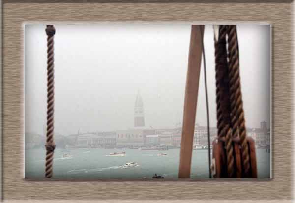 Venezia dalla nave scuola Amerigo Vespucci roberta bais