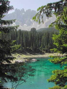 Lago di Carezza Trentino Alto Adige latemar