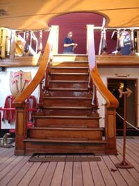 scala veliero nave scuola Amerigo Vespucci