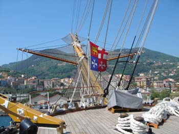 jack bandiera nave scuola amerigo vespucci