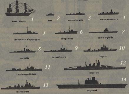 varie navi moderne dragamine corvetta torpediniera fregata