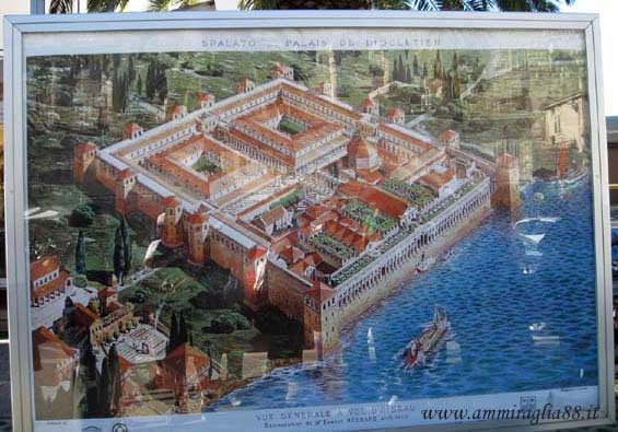 Spalato - palazzo di Diocleziano