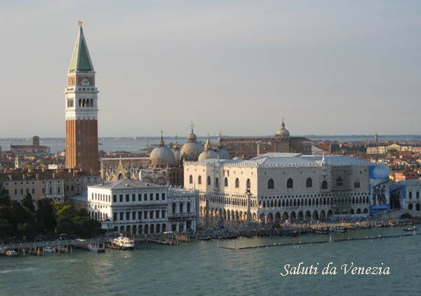 Venezia vista dal ponte di Costa Serena
