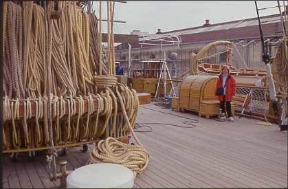 cime su nave scuola Amerigo Vespucci