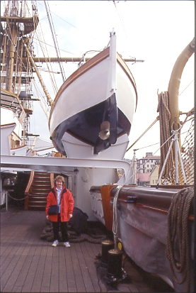 scialuppa nave scuola Amerigo Vespucci