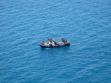 pescatore a Tunisi