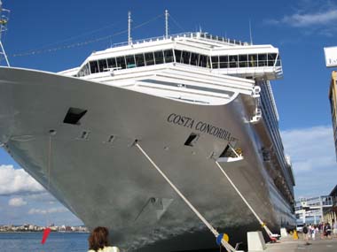 ponte comando nave Costa Concordia