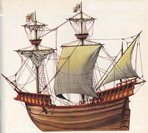 caracca di Amerigo Vespucci
