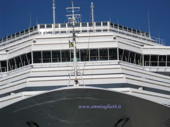 ponte di comando della nave costa concordia
