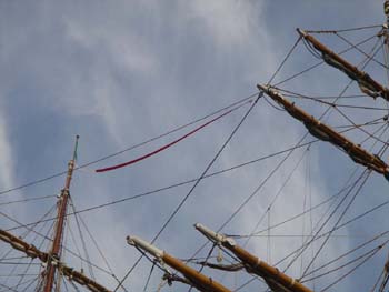 fiamma bandiera nave scuola amerigo vespucci