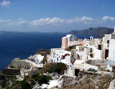 villaggio oia a santorini