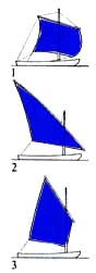 tipi di vela aurica latina