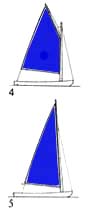 tipi di vela aurica latina
